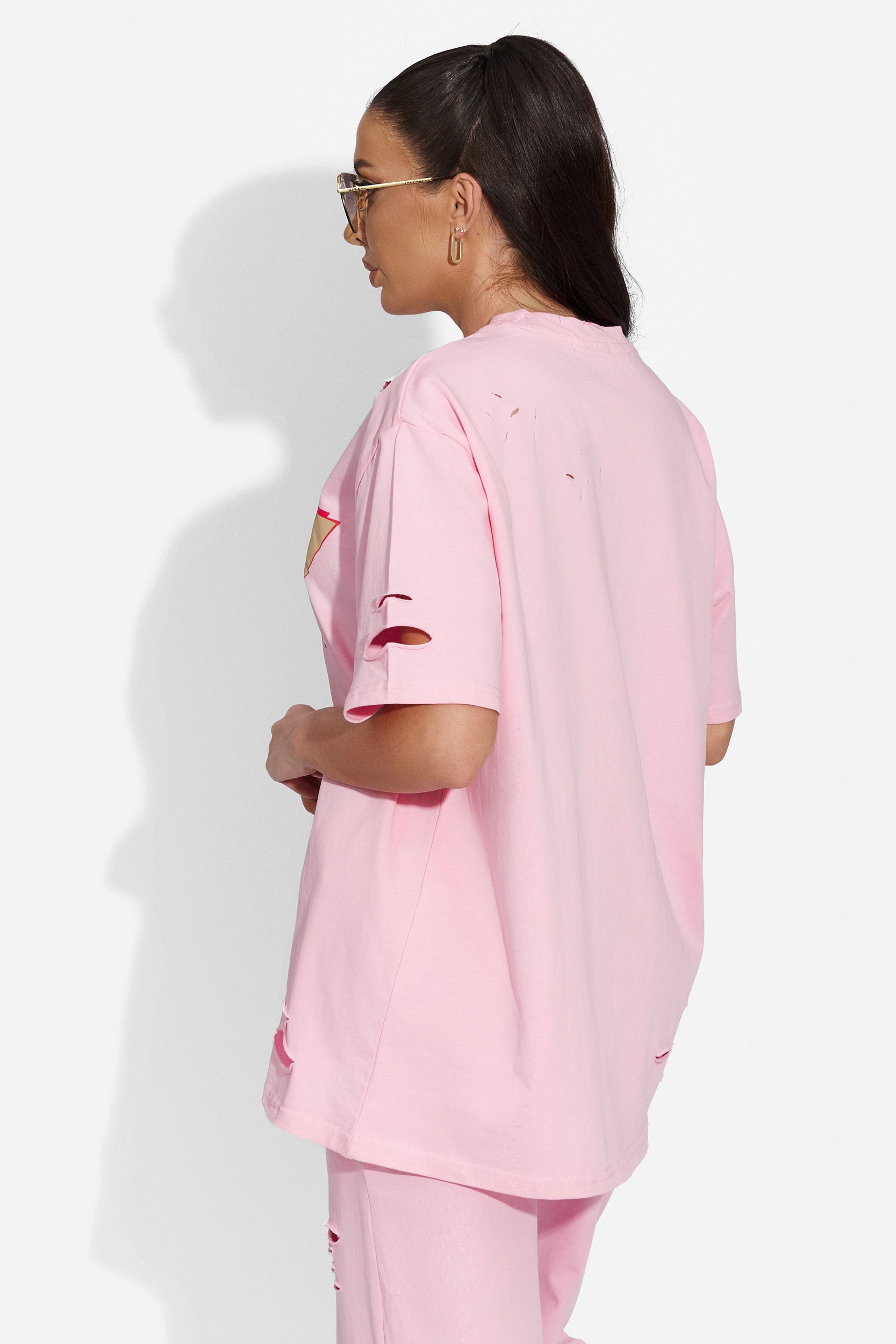 Metima Bogas rózsaszín alkalmi női póló